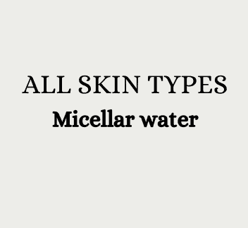 Picture showing what skin cleanser is best for all skin types