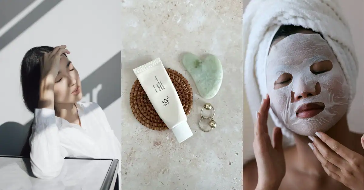 Korean skincare routine steps