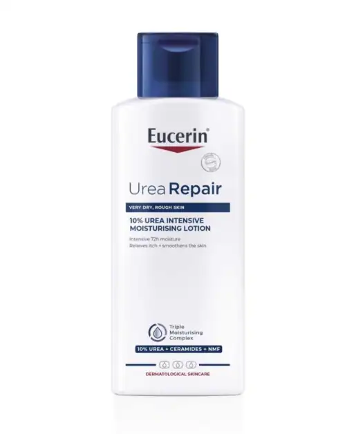 Picture and description of Eucerin Urea Repair 10% Body lotion for keratosis pilaris