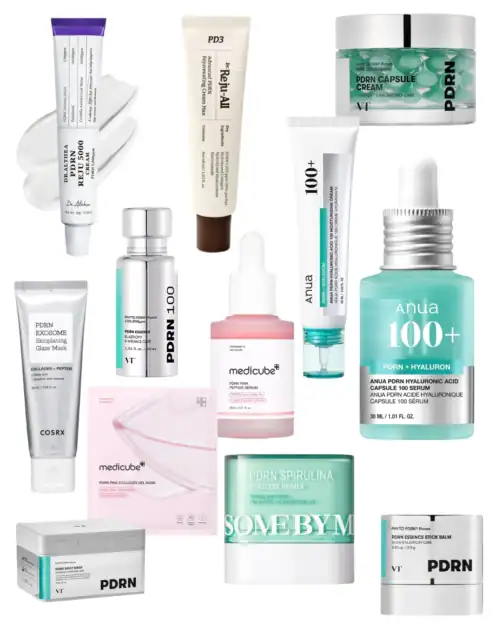 PDRN Skincare products 